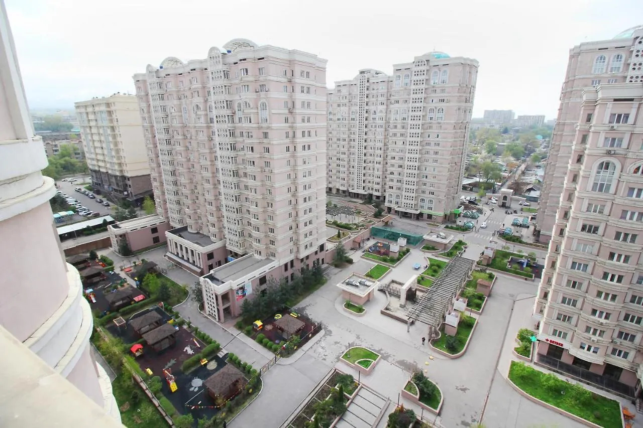 2-Х Комн. Уютная Квартира Жк Шахристан Almaty Kazakhstan